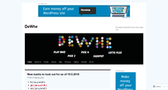 Desktop Screenshot of dewhe.com
